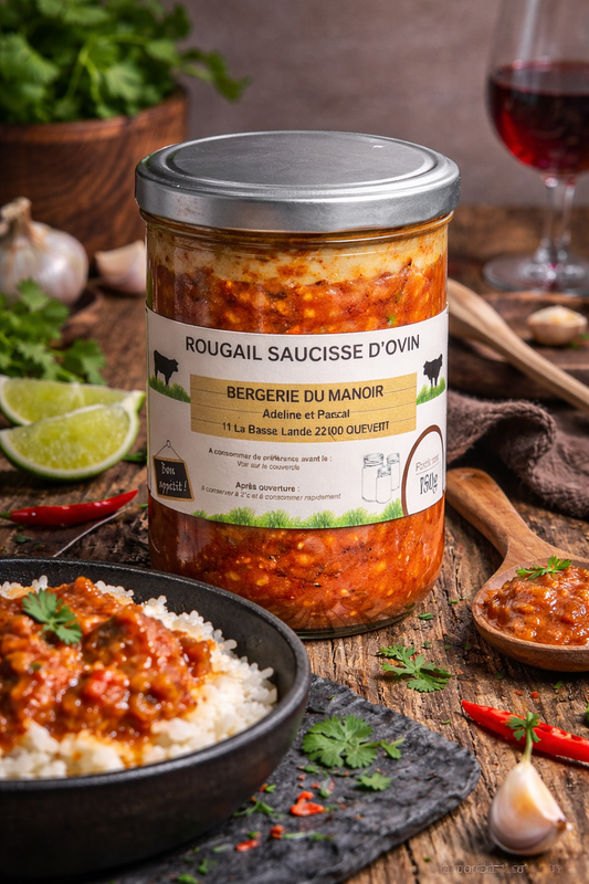 Rougail saucisse d’ovin