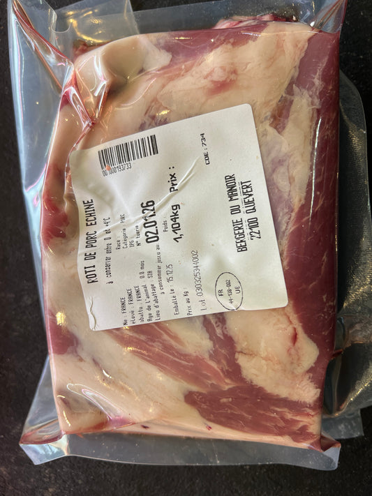 Côtes de porc premières (prix au kilo)