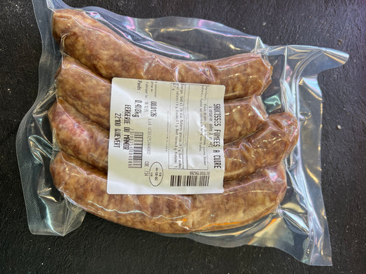 Saucisses fumées (prix au kilo)