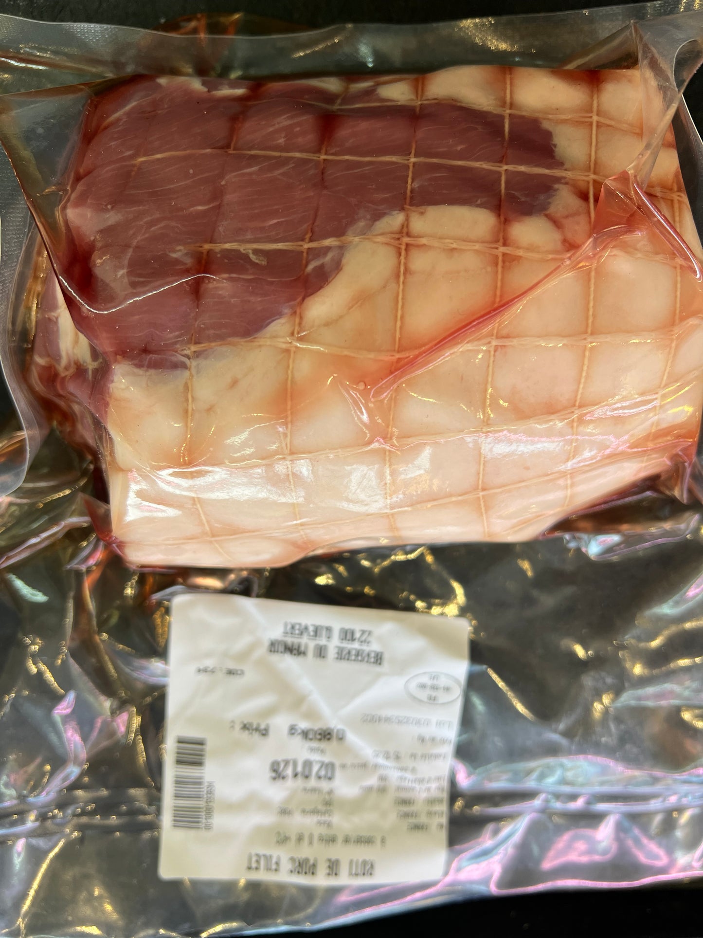 Rôti de porc filet (prix au kilo)