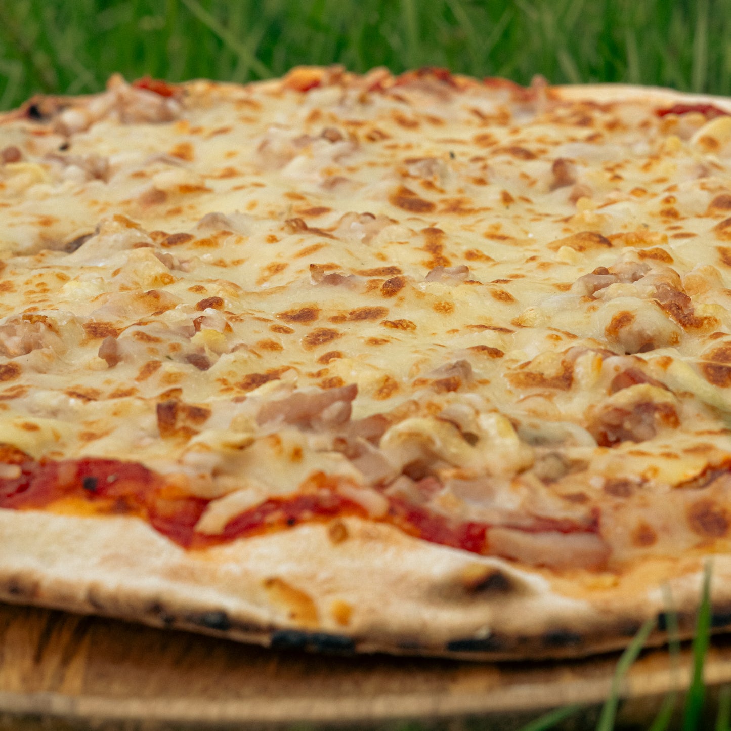 Pizza lardons champignons