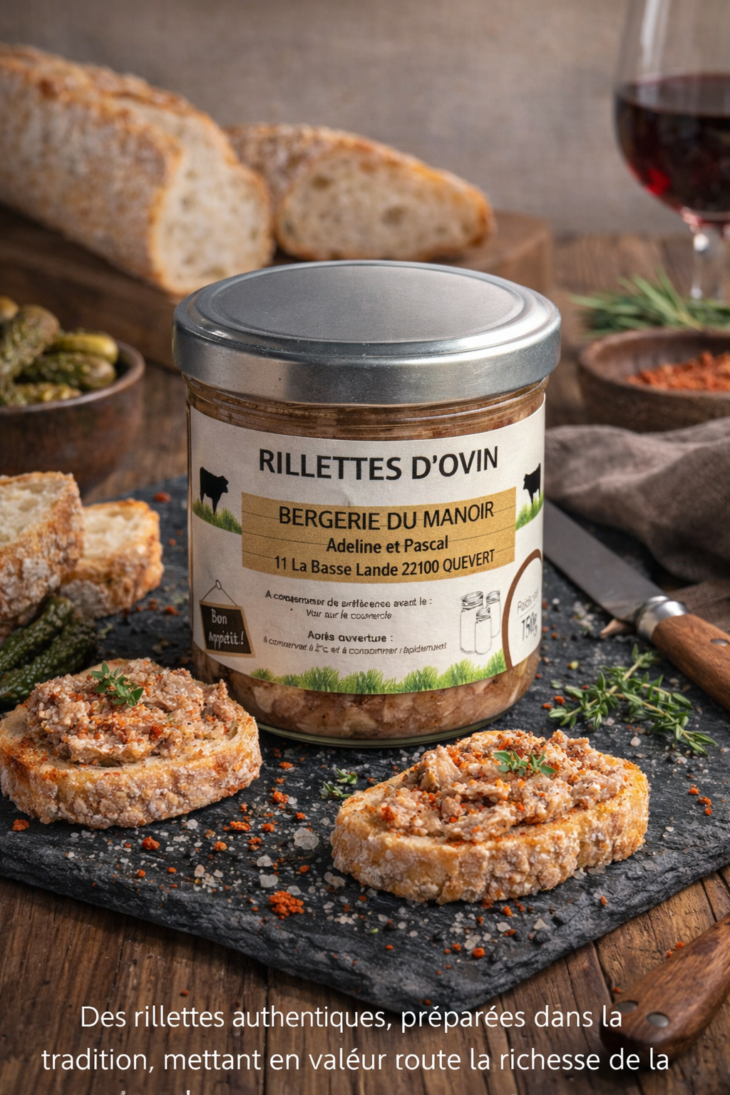 Rillettes d’ovin