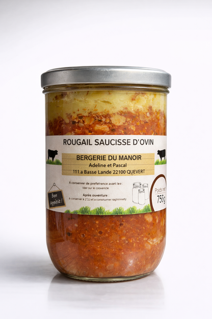 Rougail saucisse d’ovin