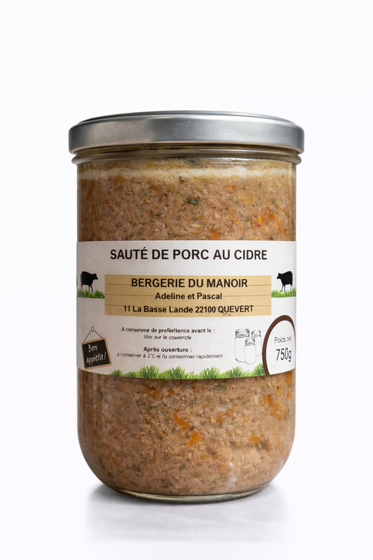 Sauté de porc au cidre